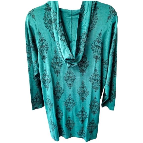 TORRID Disney Haunted Mansion Forest Biome Green Hooded Cardigan 4X - Picture 10 of 15